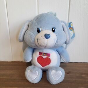 NWT RARE Care Bear Cousins Loyal Heart Dog 8" 20th Anniversary 2002